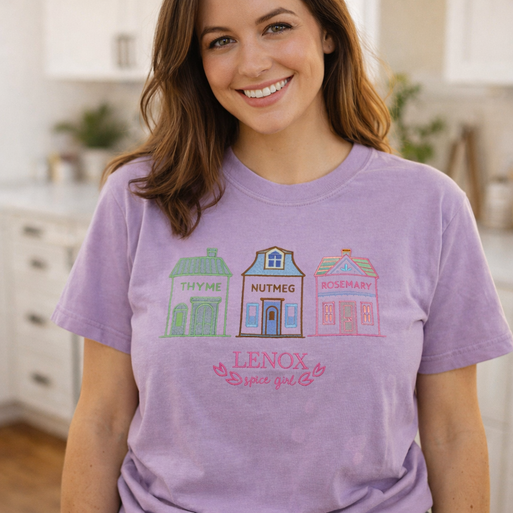 Spice Girl – Embroidered Tee